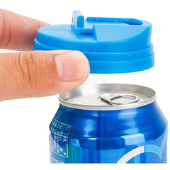 1pc Beverage Can Covers Reusable Leakproof Drink Can Lids Protector Can Cover