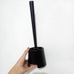 Toilet Brush With Holder Set Long Handle Flexible Toilet Bowl Cleaning Brush