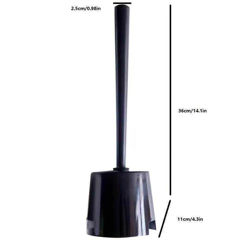 Toilet Brush With Holder Set Long Handle Flexible Toilet Bowl Cleaning Brush