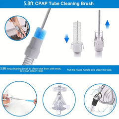 Stainless Steel CPAP Tube Cleaning Brush - Household Cleaning Tool
