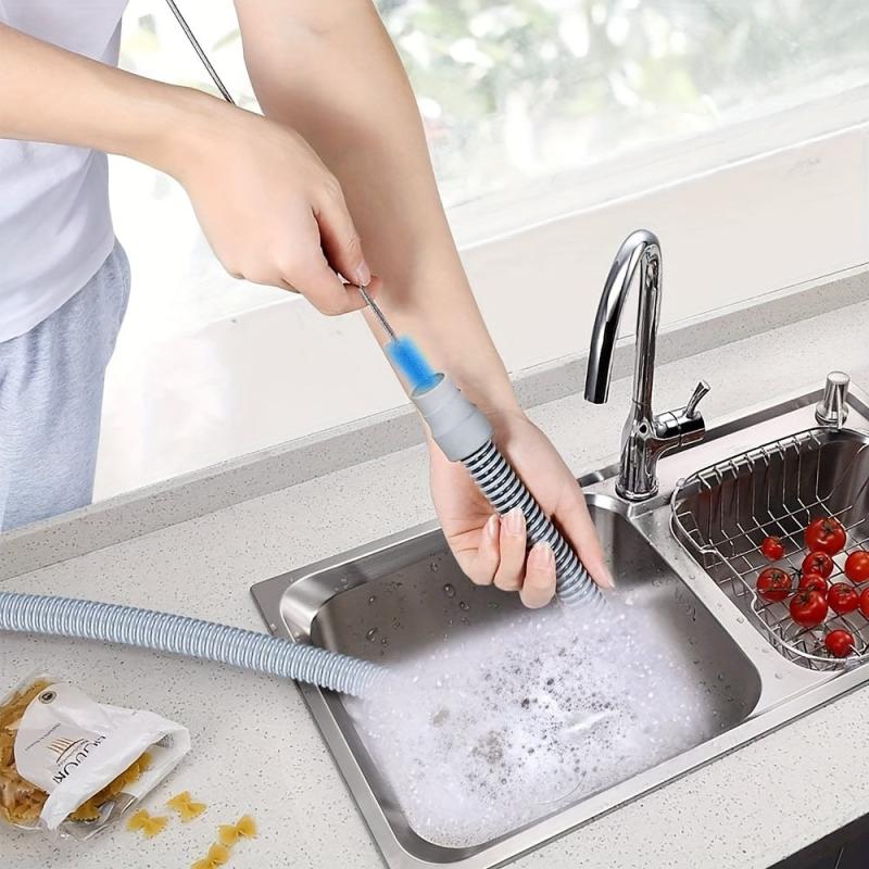 Stainless Steel CPAP Tube Cleaning Brush - Household Cleaning Tool