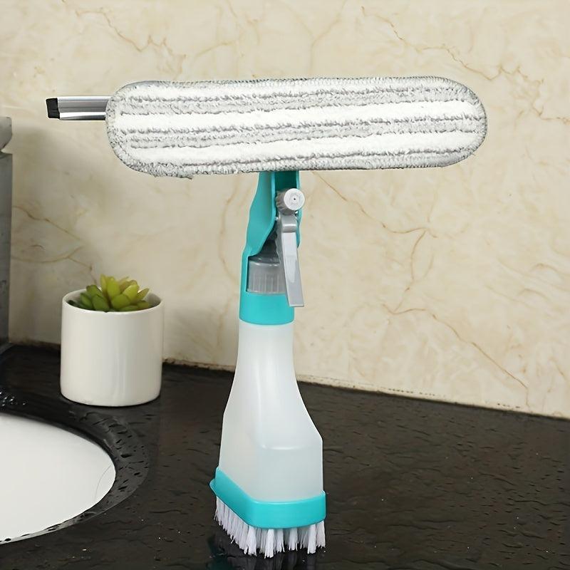 4 in 1 Glass Cleaner Brush Multipurpose Window Cleaner