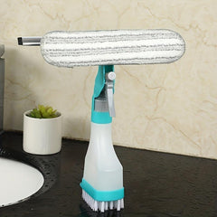 4 in 1 Glass Cleaner Brush Multipurpose Window Cleaner