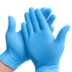 100pcs Nitrile Gloves Powder Food Safe Waterproof Cleaning Gloves