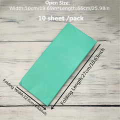 10 Sheets Bag Tissue Paper 49 L 65 DIY Craft Paper Flowers Gift Packing