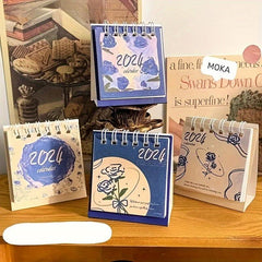 Mini Desk Calendar Desktop Decoration Card Student Small Desk Calendar