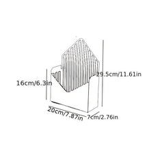 Romantic Envelope Stripe Flower Dot Bouquet Paper Packing Box Holder