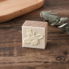 Animal Little Bee Wooden Rubber Stamp DIY Scrapbooking Decoration