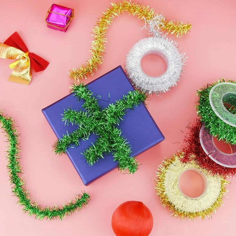 86 Cm Christmas Tinsel Ribbon Metallic Garland Glitter Tinsel Ribbon
