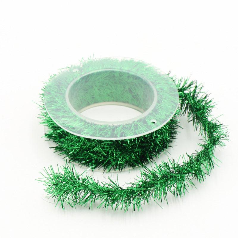 86 Cm Christmas Tinsel Ribbon Metallic Garland Glitter Tinsel Ribbon