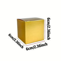 20pcs Square Cardboard Packing Boxes for Soap Jewelry Gift