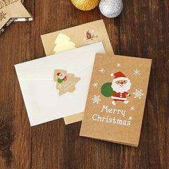13pcs Christmas Greeting Cards Holiday Gift Cards Message Cards