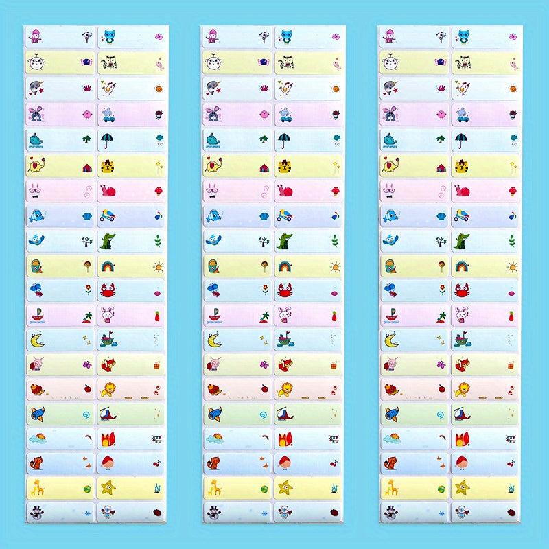 Custom Vibrant Waterproof Stickers for Students Office 480pcs
