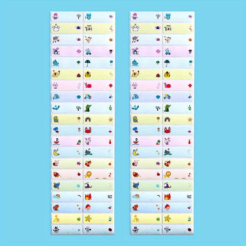 Custom Vibrant Waterproof Stickers for Students Office 480pcs
