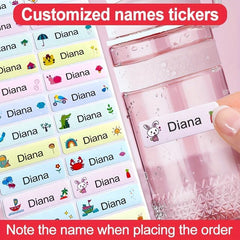 Custom Vibrant Waterproof Stickers for Students Office 480pcs