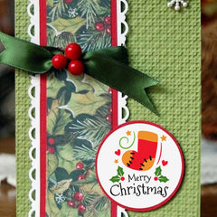 4 Christmas Stickers for Festive Gift Packaging & Decoration