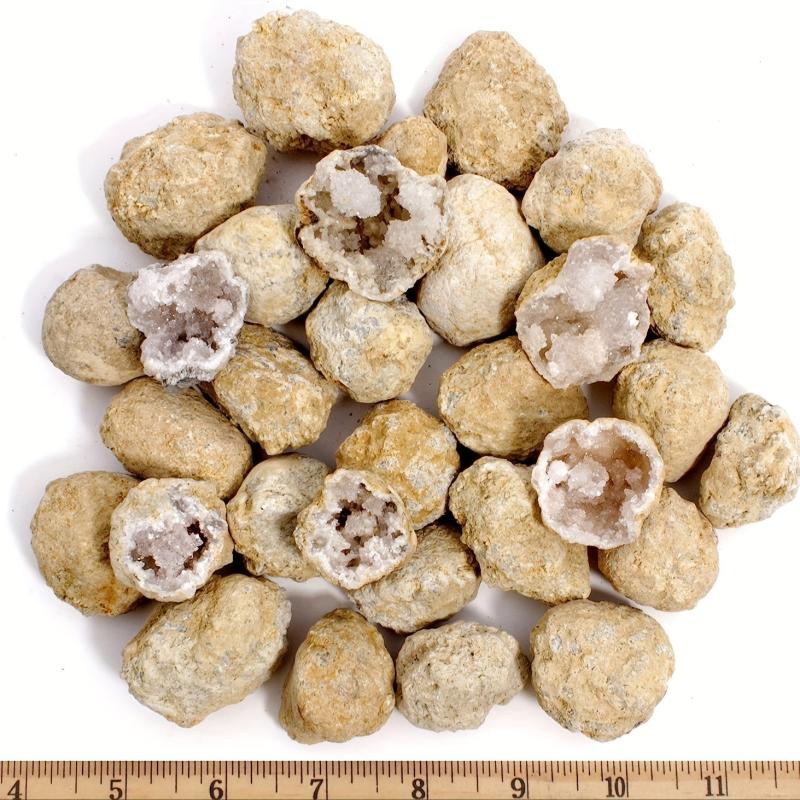 Natural Quartz Geode: Unopened, Science Education & Healing