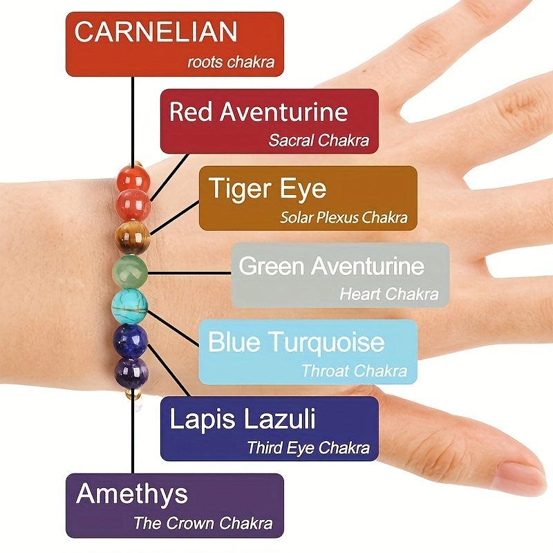 Carnelian Crystal Bracelet Set with Wish Cards