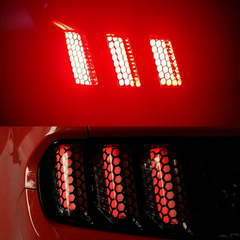 Durable Honeycomb Car Sticker for Taillight Lamp Cover