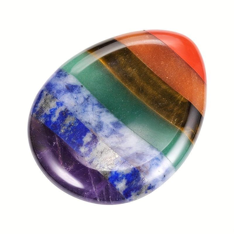 Crystal Tears Chakra Worry Stone for Anxiety Relief