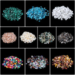 Mini Chip Stone Beads 3-5mm 7 Chakras Kit 200pcs