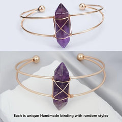 Natural Gemstone Bracelet Chakra Gems Stones Beads Healing Crystal Quartz Women