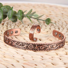 Adjustable Magnetic Copper Bracelet - Mother's Gift