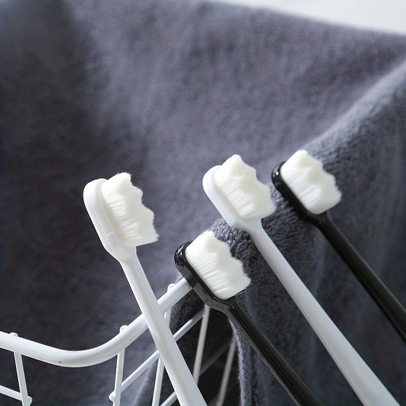 1pc Adult Hair Toothbrush Soft Thin Bristles Tube Pack