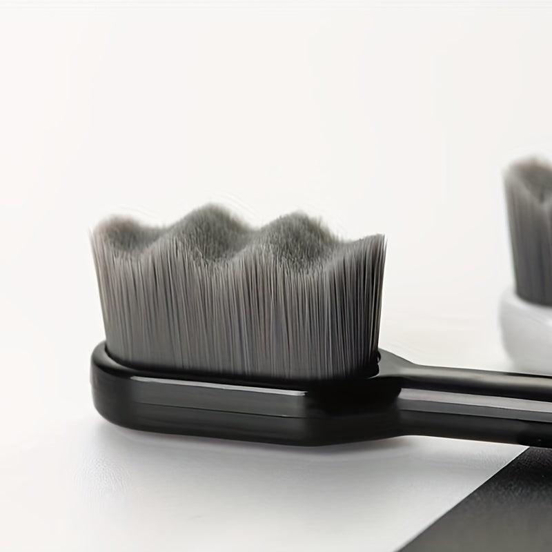 1pc Adult Hair Toothbrush Soft Thin Bristles Tube Pack