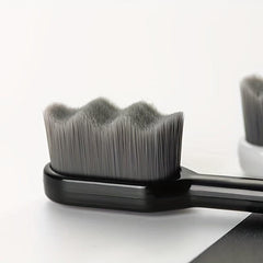 1pc Adult Hair Toothbrush Soft Thin Bristles Tube Pack