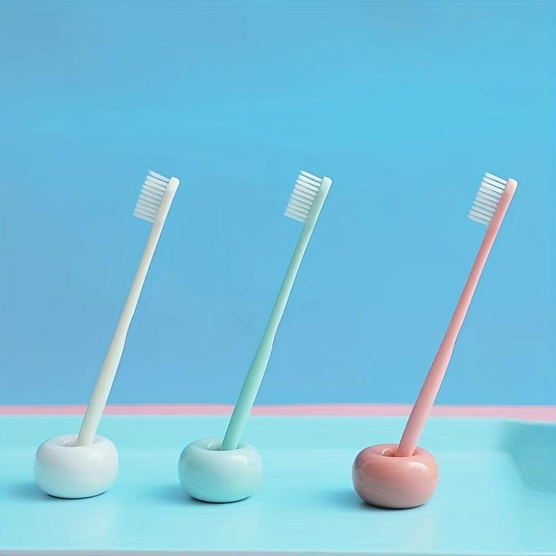 10pcs Adult Soft Fine Hair Toothbrush Home Manual Dental Care