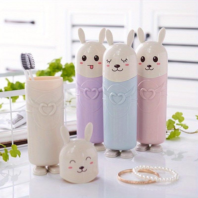 Portable Travel Toothbrush Storage Container Box Toothbrush Carrying Box