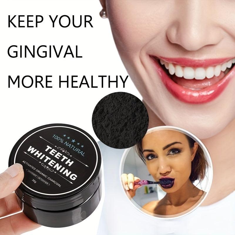 60g Coconut Activated Charcoal Teeth Whitening Powder Teeth Cleaner