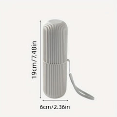Portable Toothbrush Storage Box & Gargle Cup