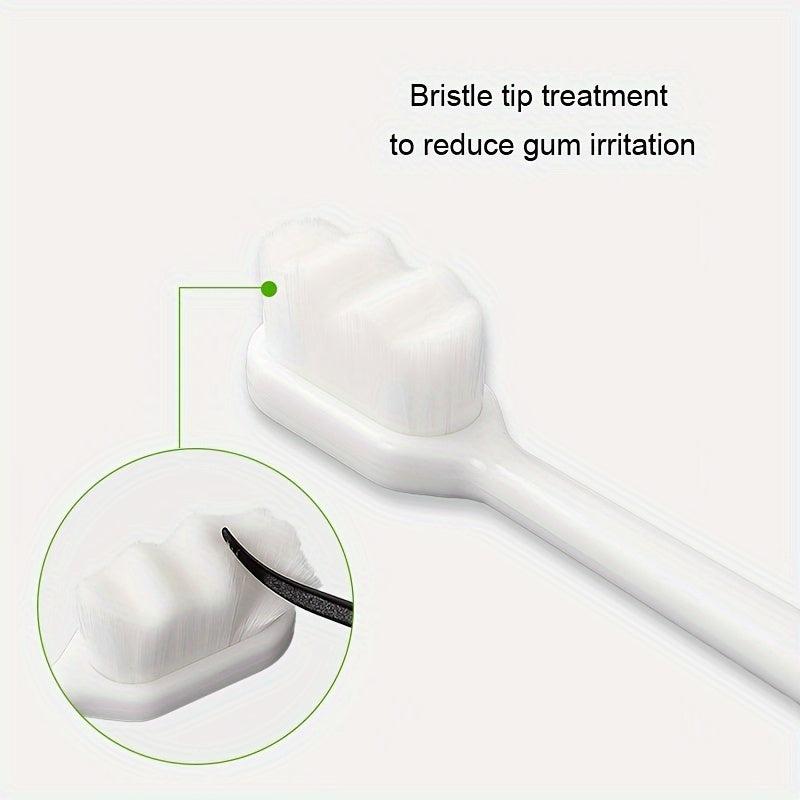 Soft Bristle Toothbrush for Deep Oral Cleaning at Home for Adults