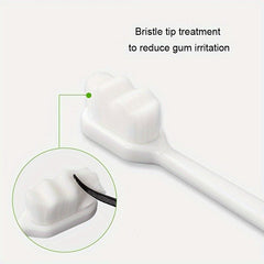Soft Bristle Toothbrush for Deep Oral Cleaning at Home for Adults