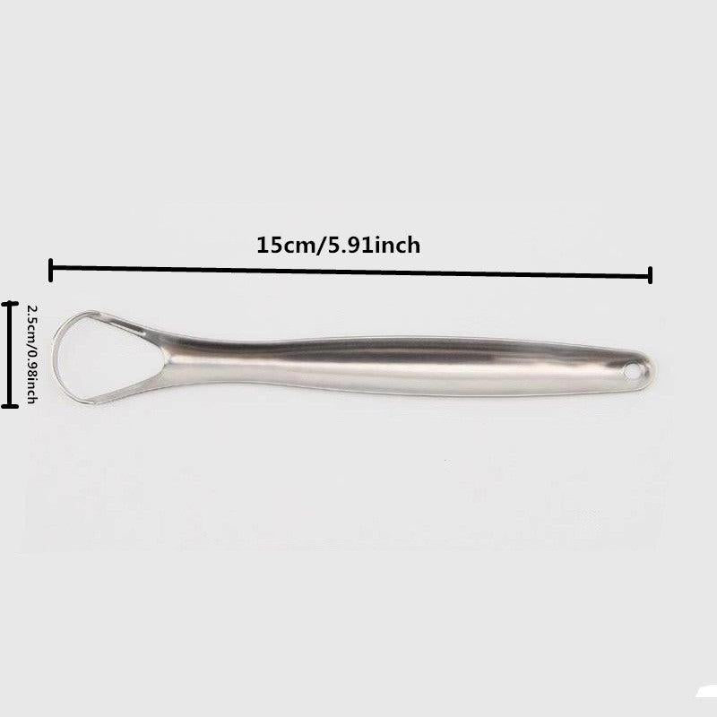 304 Stainless Steel Tongue Scraper Remove Halitosis