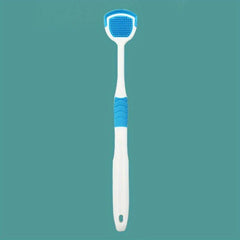 2pcs Tongue Scraper Reduce Bad Breath For Oral Care Silicone Tongue Cleaners