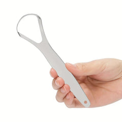 Stainless Steel Tongue Scraper for Oral Care, Reduce Bad Breath, Adults