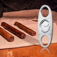 Stainless Steel Cigar Cutter Smoking Accessory