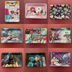Metal Rolling Tray Smoking Accessory 17 X 12
