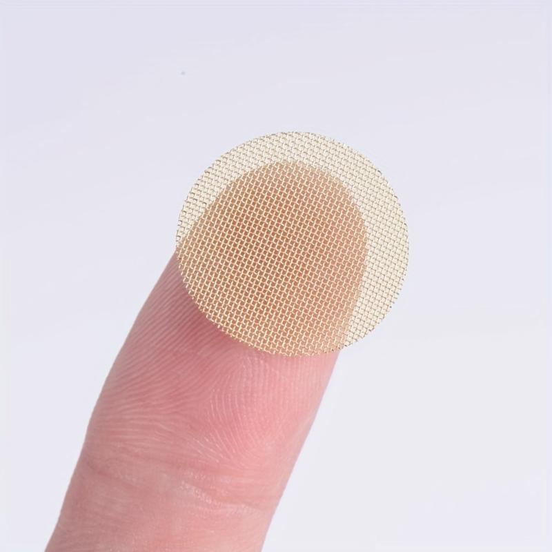 200pcs Small Brass Filter Net Mini Round Filter 2.54 5.08 Cm