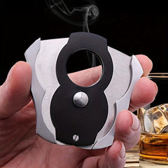 Stainless Steel Cigar Cutter Portable Metal Cigar Scissor Smoking Accessories