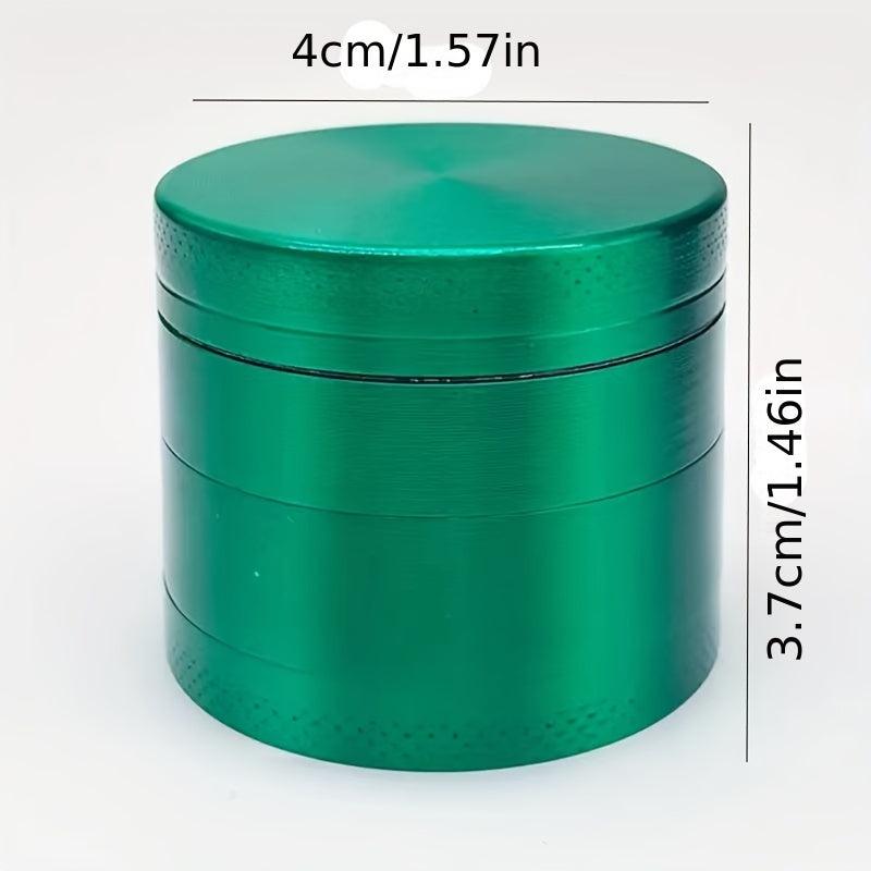 4 Layer Zinc Alloy Grinder Metal Spice Crusher Kitchen Supplies