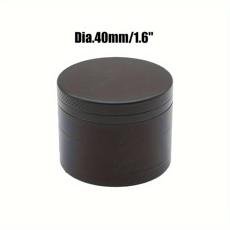 4 Layer Zinc Alloy Grinder Metal Spice Crusher Kitchen Supplies