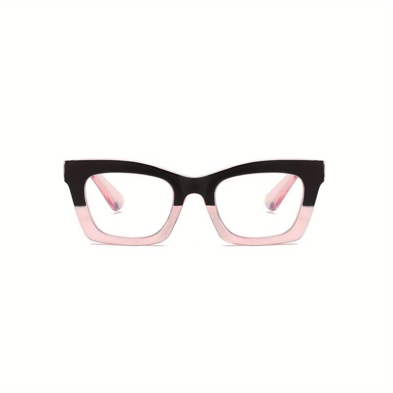 Square Light Blocking Reading Glasses for Women Oprah Style Men 1.0