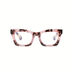 Square Light Blocking Reading Glasses for Women Oprah Style Men 1.0