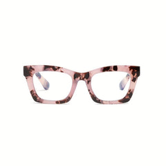 Square Light Blocking Reading Glasses for Women Oprah Style Men 1.0