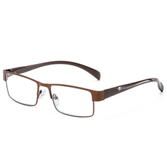 Metal Frame Spring Hinges Presbyopia Eyeglasses Reading Glasses