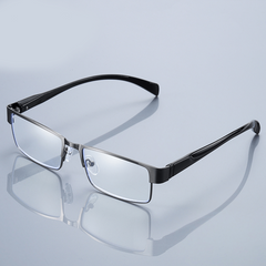 Metal Frame Spring Hinges Presbyopia Eyeglasses Reading Glasses